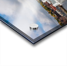 Cityscape of Burlington in Iowa from the Mississippi river Acrylic print