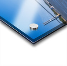 Modern Greenville bridge across the Mississippi to Arkansas with Acrylic print