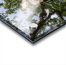 Rear view of statue confederate soldier surrendering in Natchez Acrylic print