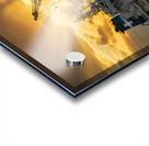 Sunset over Port Allen on Mississippi river in Baton Rouge Loui Acrylic print