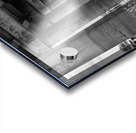 Supporting pillars of I-10 bridge above Atchafalaya basin in Lou Acrylic print