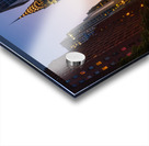 Manhattanhenge when the sun sets along 42nd street in NY Acrylic print