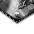 BW Mountaineer statue in front of Woodburn Hall at WVU Impression Acrylique