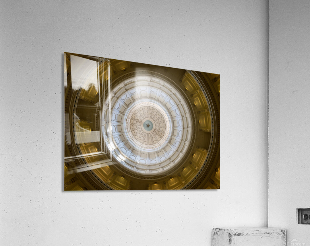 Interior of in the Texas State Capitol in Austin Acrylic Print