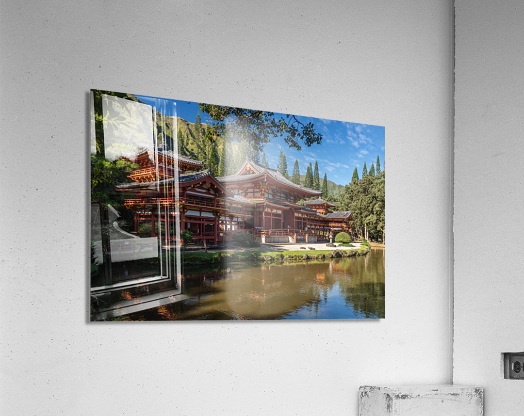 Byodo In buddhist temple on Oahu Hawaii Acrylic Print
