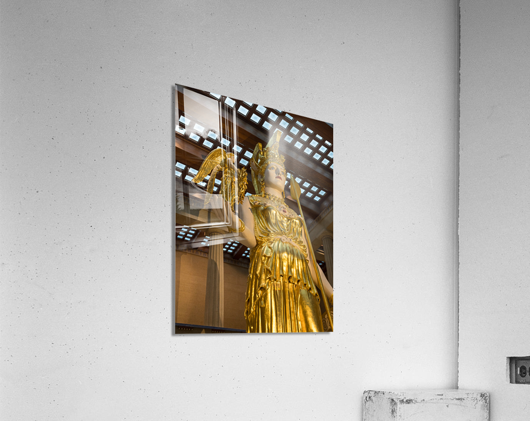 Statue of Athena in Nashville Parthenon Acrylic Print