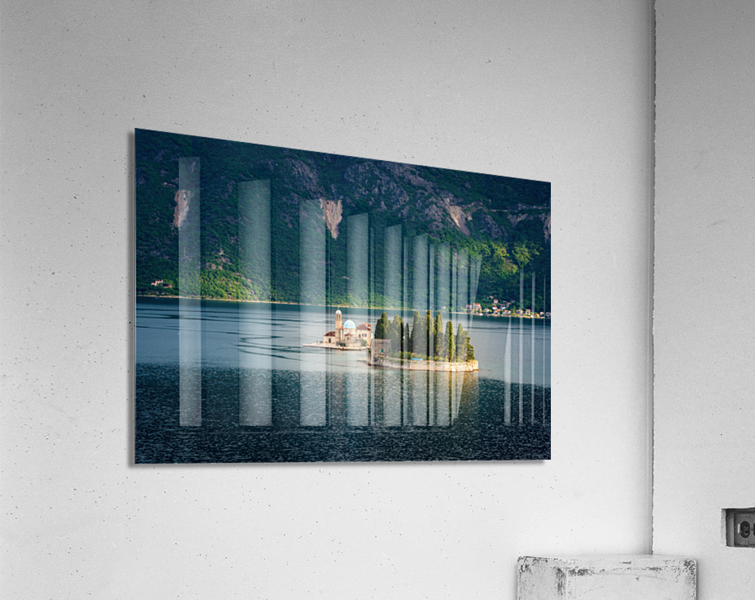 Our Lady of the Rocks Acrylic Print