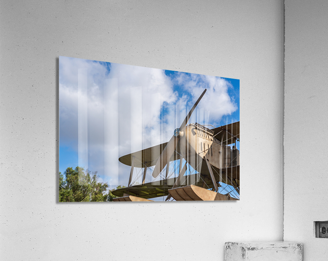 Replica of aircraft used in flight to Brazil Impression acrylique