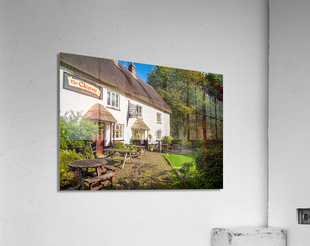The Cleave in Lustleigh in Devon Acrylic Print