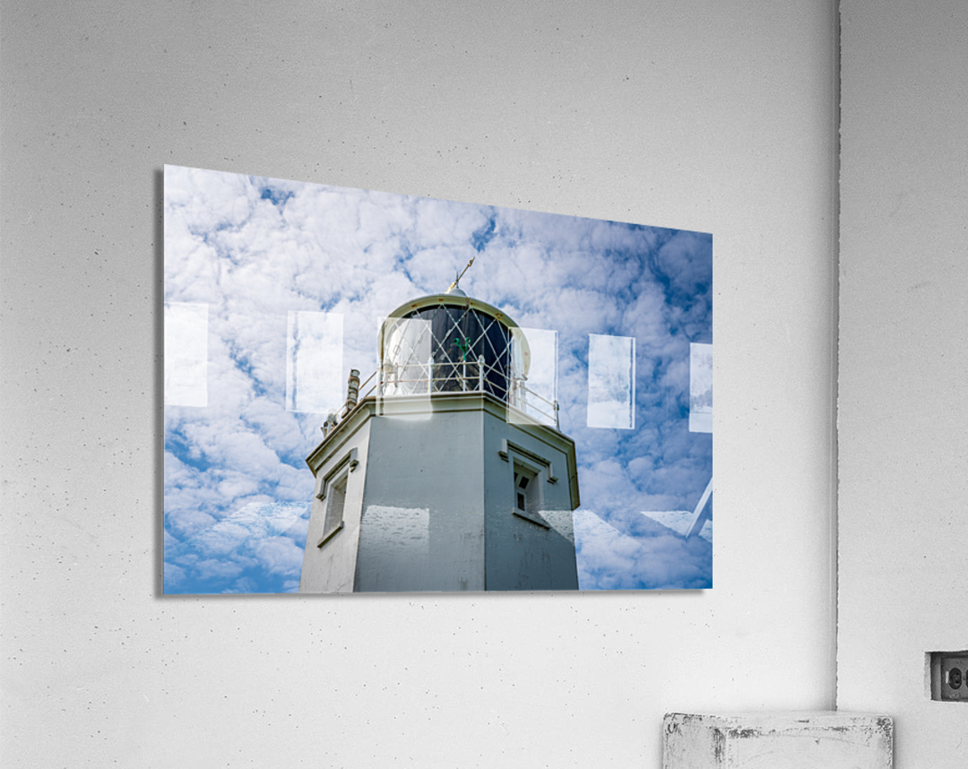 Detail of lighthouse lens at Lizard Light house in Cornwall Acrylic Print
