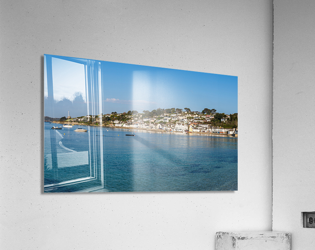 Seaside town of St Mawes in Cornwall Acrylic Print