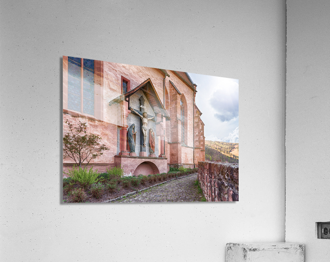 Town of Hirschhorn Hesse Germany Acrylic Print