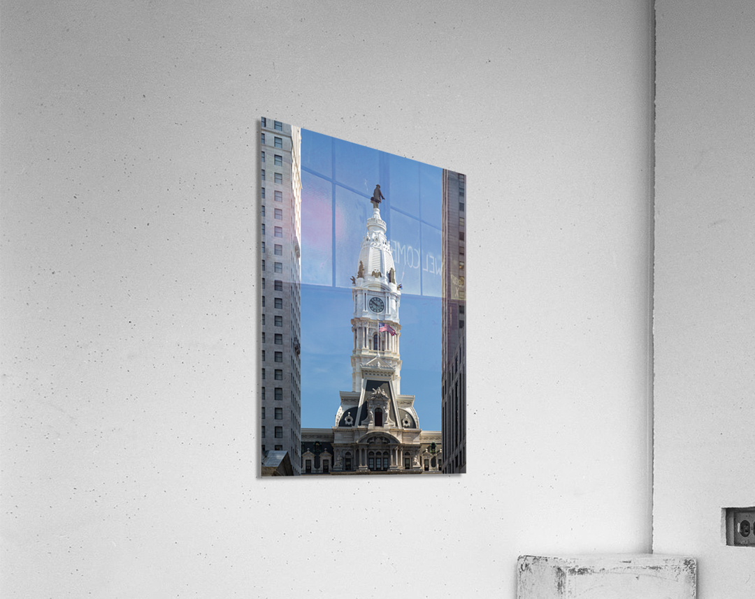 Philadelphia City Hall Impression acrylique