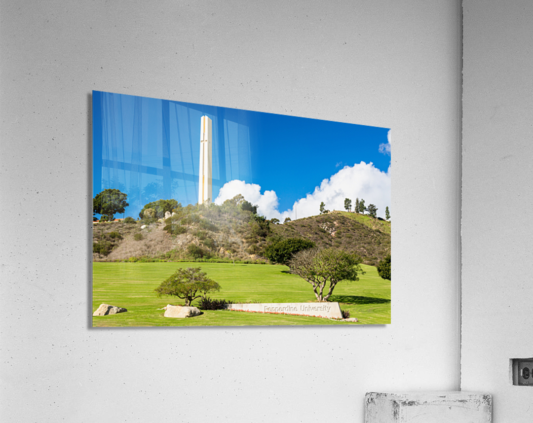 Phillips Theme Tower at Pepperdine University Acrylic Print