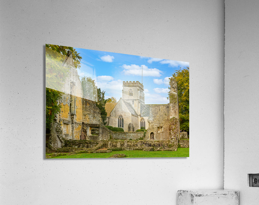 Minster Lovell in Cotswold district of England Acrylic Print
