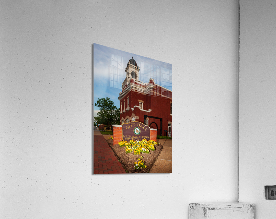 Manassas City Hall in Virginia Acrylic Print