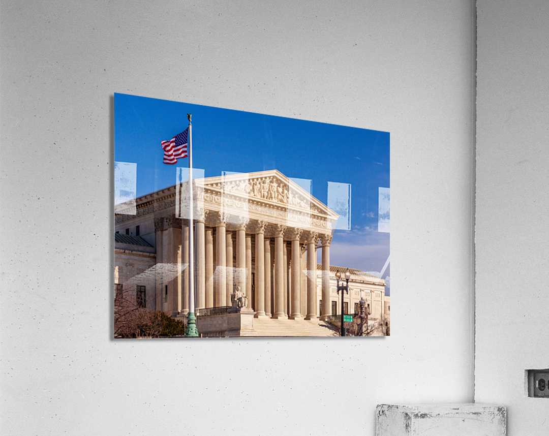 Supreme Court Washington DC Acrylic Print