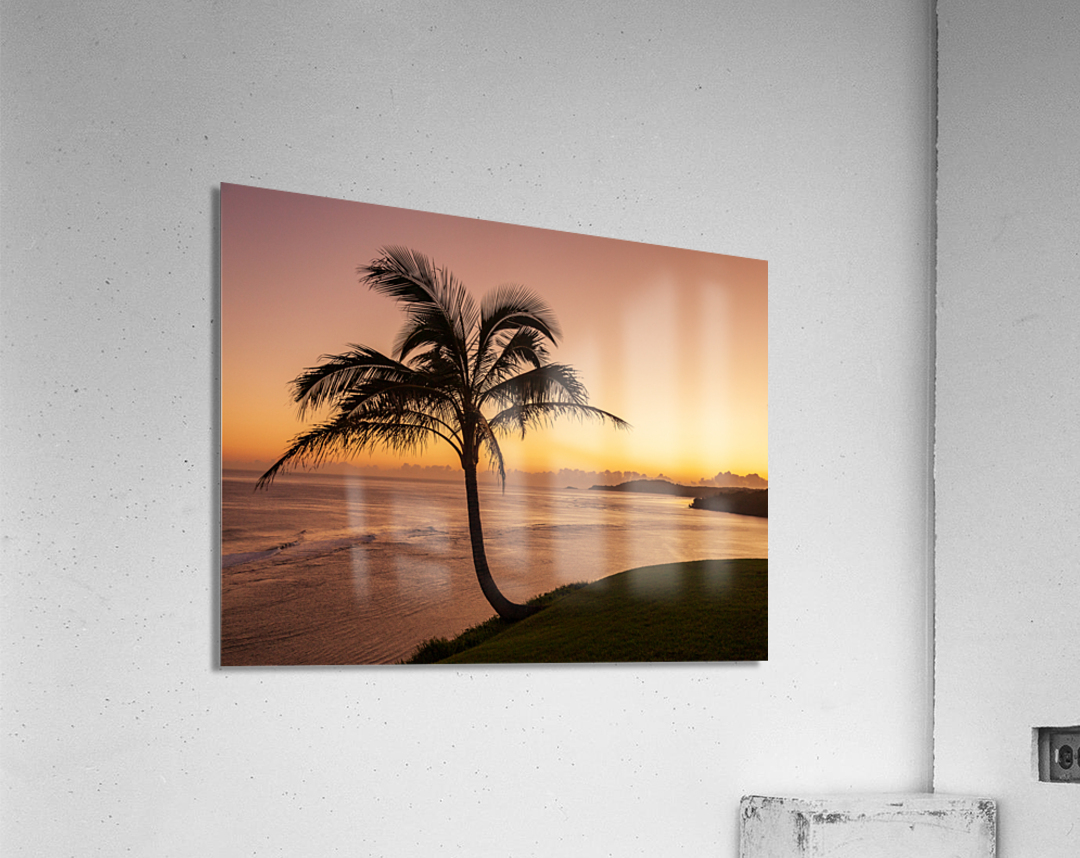 Sunrise in Kauai from Princeville Acrylic Print