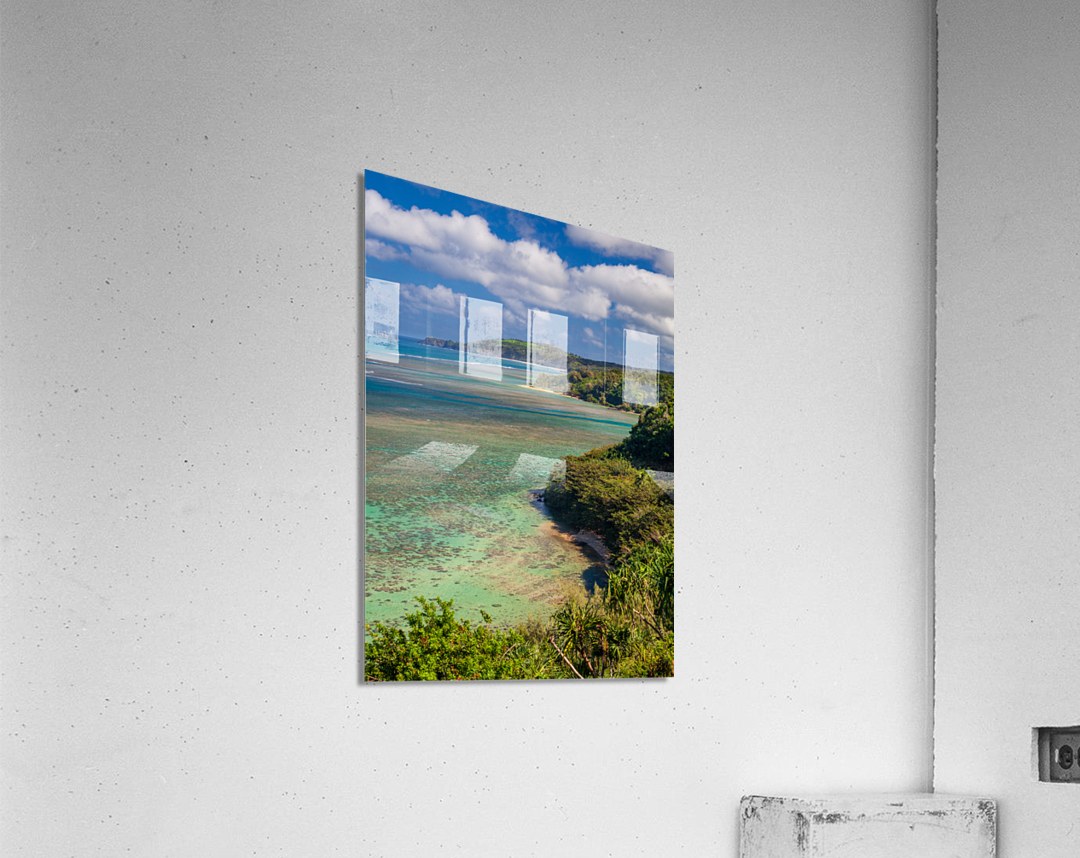 Sealodge and anini beach in Kauai Acrylic Print