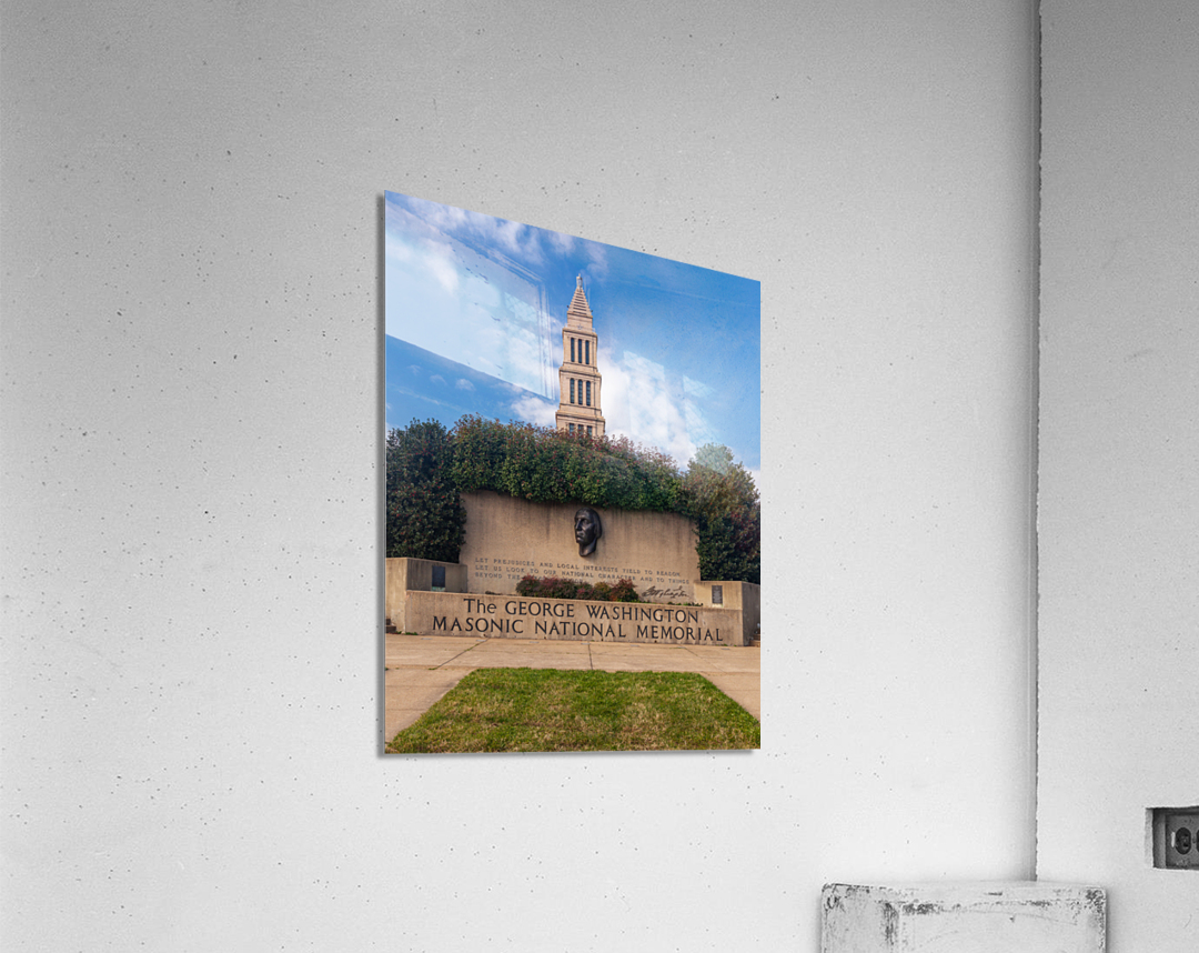 George Washington National Masonic Memorial Acrylic Print