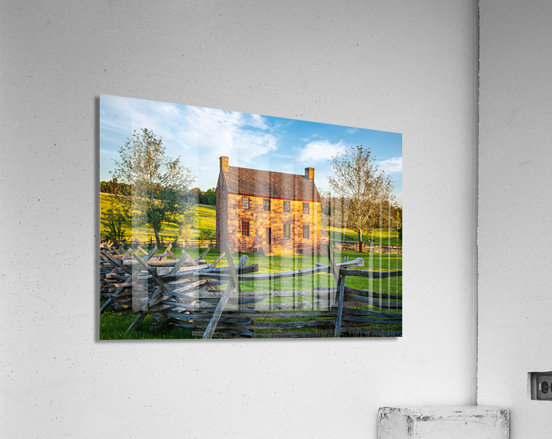 Old Stone House Manassas Battlefield Acrylic Print