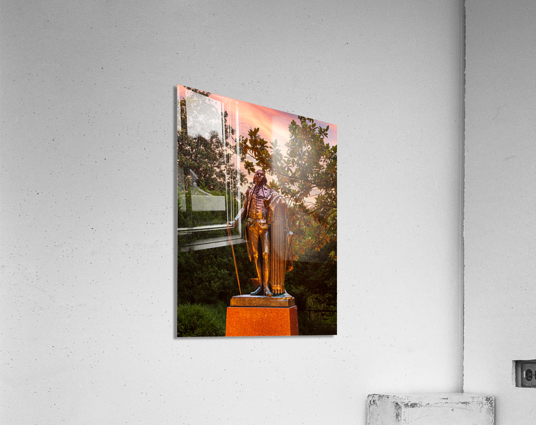 Statue of George Washington at UVA Acrylic Print