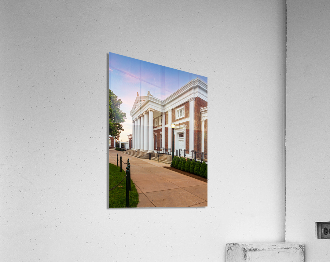 Old Cabell Hall at University of Virginia Impression acrylique