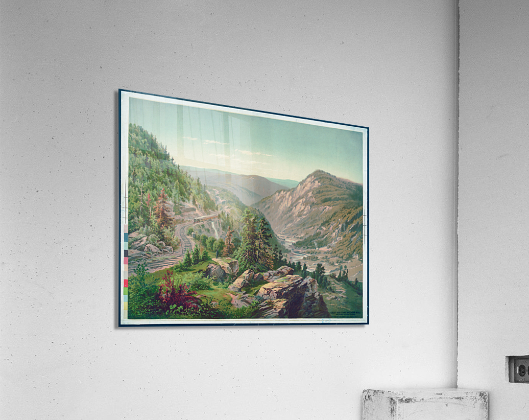 Buckhorn Wall and Cheat River Acrylic Print