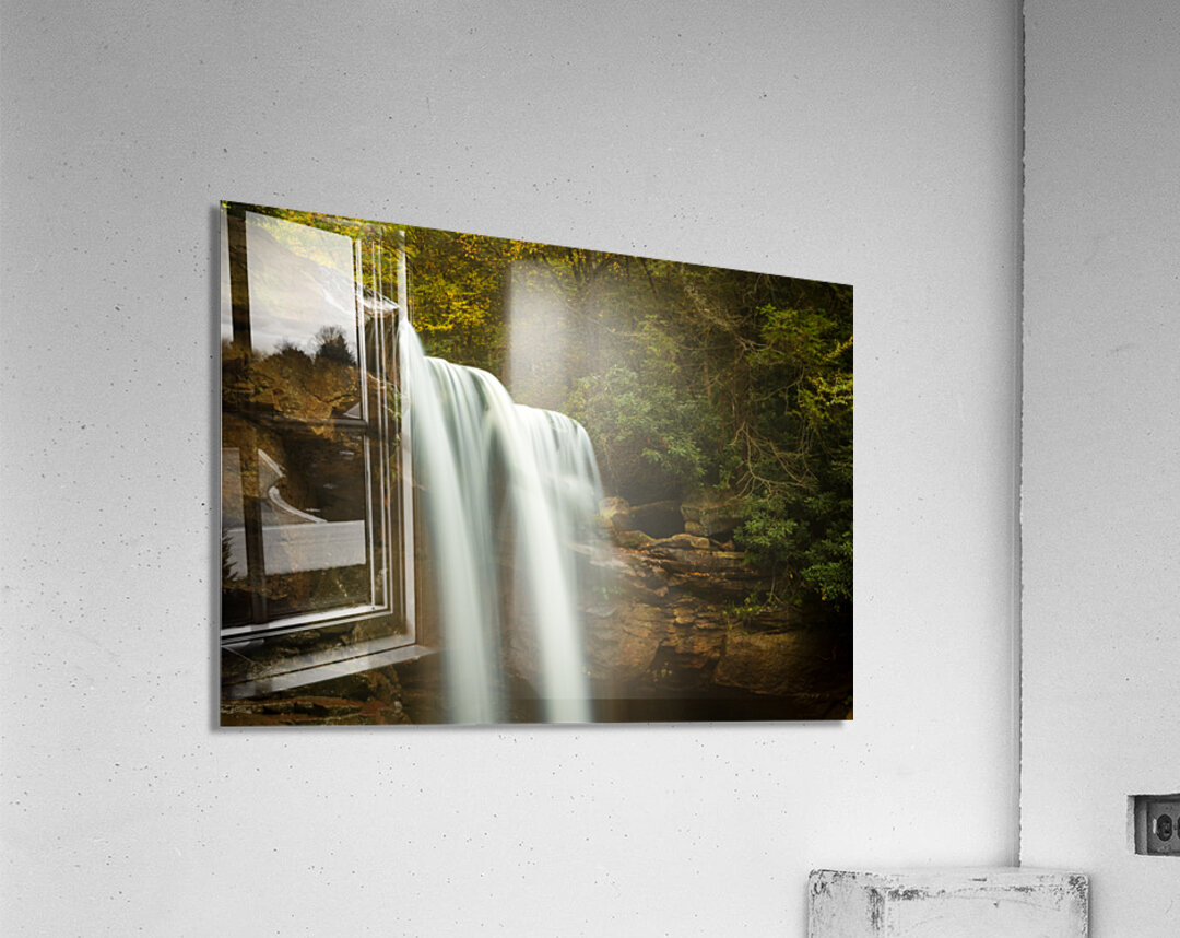 Douglas Falls near Blackwater Canyon trail near Thomas WV Acrylic Print