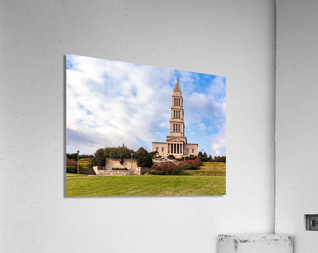 George Washington National Masonic Memorial Acrylic Print