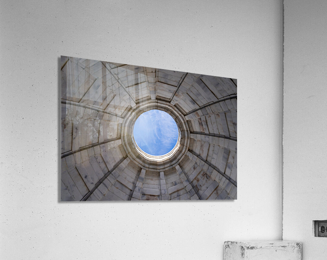 Memorial in National Park for the Vicksburg siege in Mississippi Acrylic Print