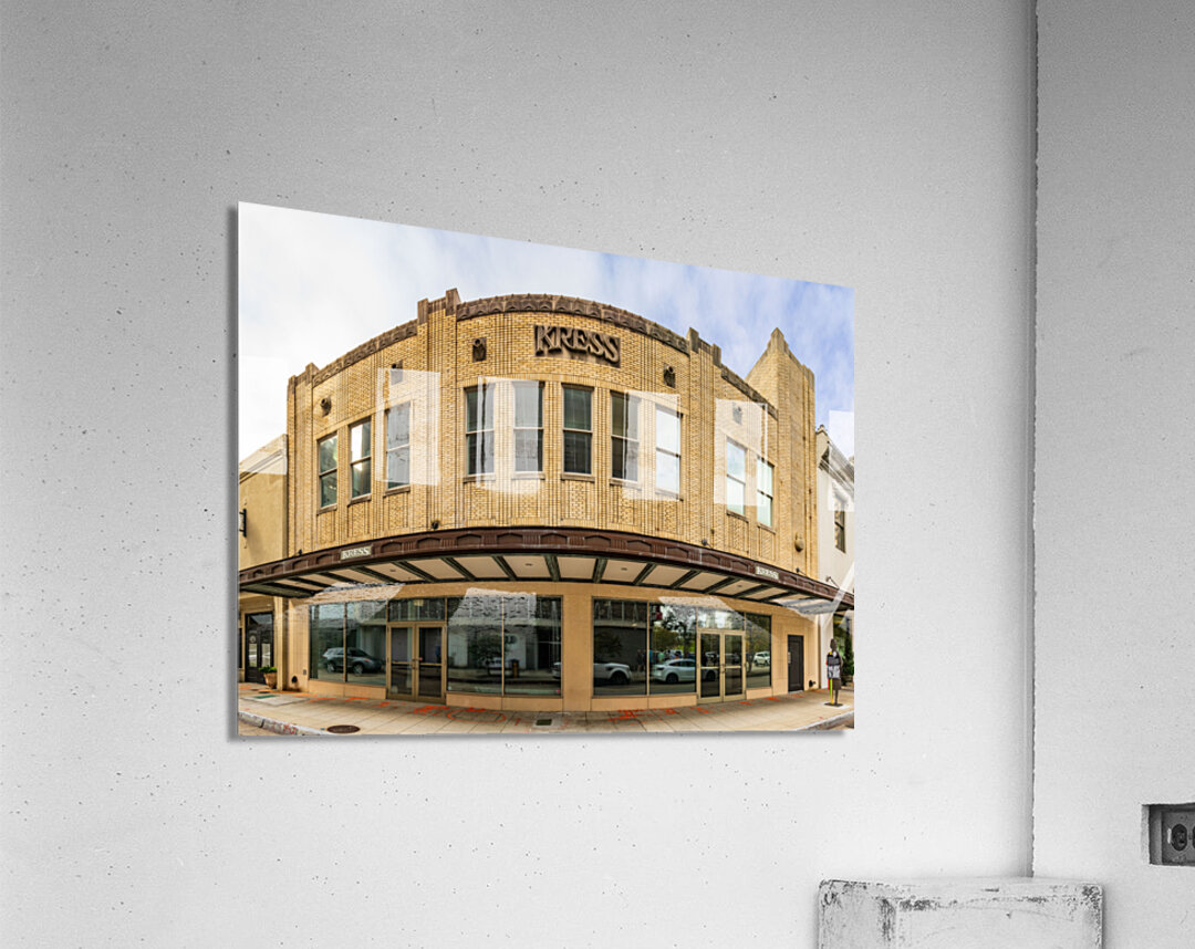 SH Kress department store in Baton Rouge Louisiana site of Civil Acrylic Print