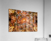 Ceiling painting in the Galleria Borghese  Impression acrylique