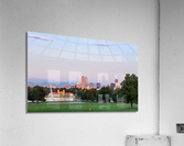 Skyline of Denver at dawn  Impression acrylique