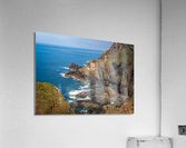 Long duration image of the ruins at Botallack tin mine  Impression acrylique