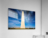 Wide angle view of Washington Monument  Acrylic Print
