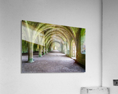 Cellarium at Fountains Abbey ruins in Yorkshire England  Acrylic Print