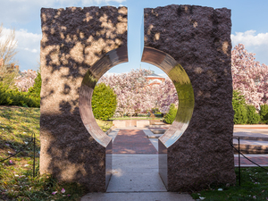 Smithsonian Institution gardens Washington DC