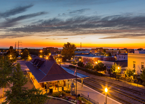 Railway station in Manassas Virginia