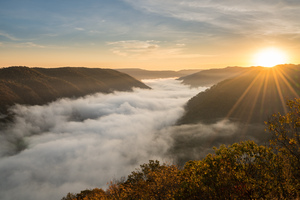 Grandview in New River Gorge