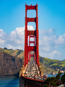 Golden Gate Bridge from state park