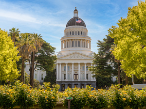California State Capitol building in Sacramento