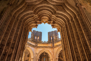 Unfinished chapel at the Monastery of Batalha