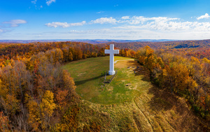 Great Cross of Christ in Jumonville near Uniontown Pennsylvania