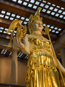 Statue of Athena in Nashville Parthenon