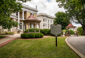 Path to Belmont Mansion in Nashville Tennessee