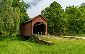 Dents Run Covered bridge near Morgantown WV