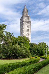 State Capitol building in Baton Rouge Louisiana