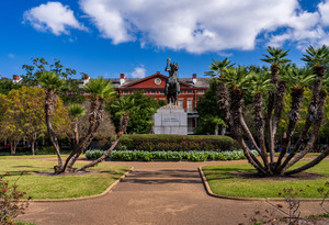 Statue of Major General Andrew Jackson in New Orleans park