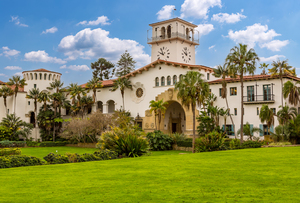 Exterior Santa Barbara Courthouse California